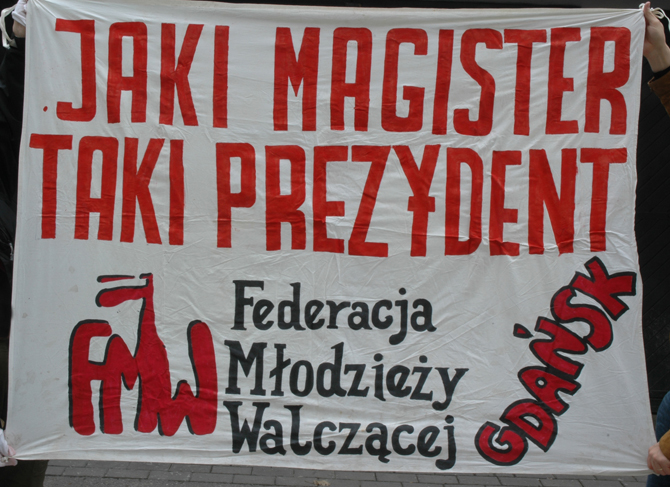 FMW Gdask Zaprzysienie Kwaniewskiego