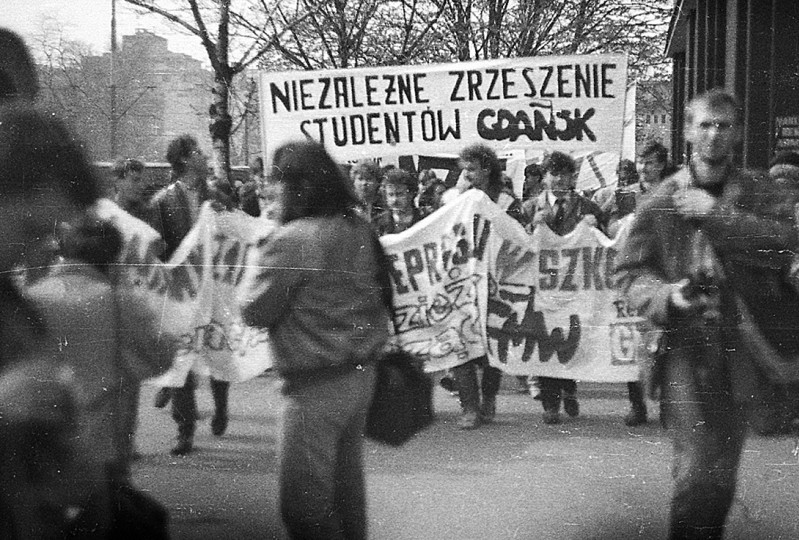 FMW i NZS we Wrzeszczu - manifestacja