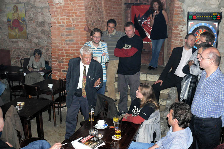 spotkanie z Kornelem Morawieckim w pubie Imbir