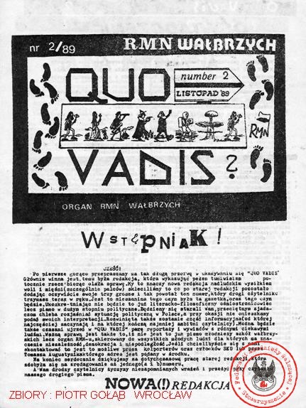 QUO VADIS NR 2 (WABRZYCH)