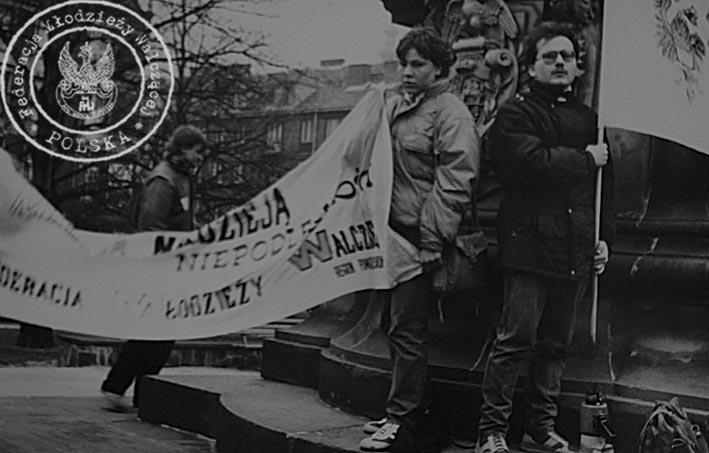 Manifestacja FMW 1990 w Gdyni