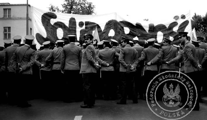 9 - Gdańsk Wrzeszcz - starcie z MO, Gdańsk Wrzeszcz - starcie z MO, milicja czeka na posiłki…
