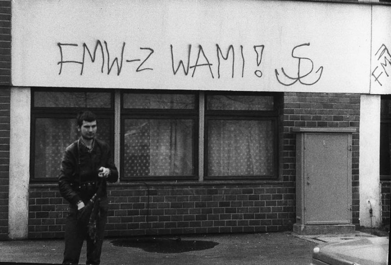 4 - Napis na UG w czasie strajków w 1988 r.