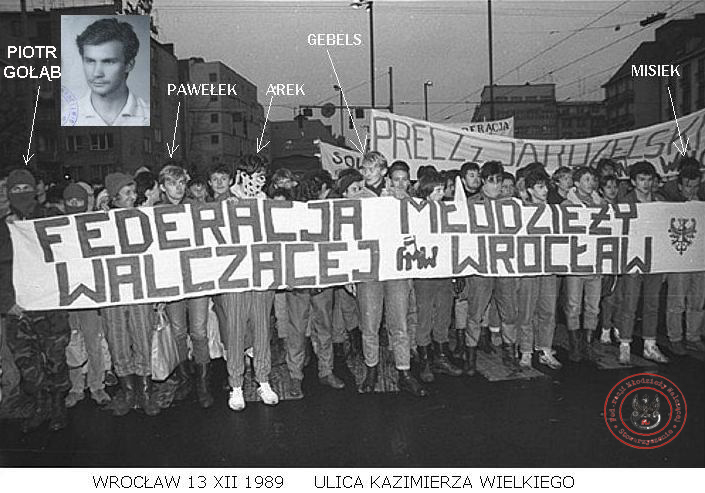 Wrocaw 13 grudnia 1989 - opis 