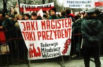 Warszawa zaprzysienie Kwaniewskiego Knap Krzysztof i Robert Licbarski